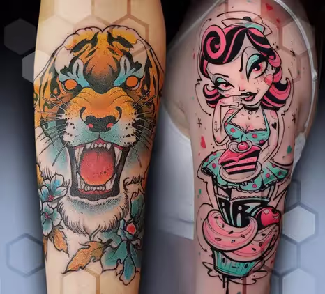 Neo Traditional Tattoo